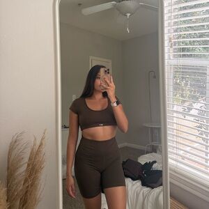 SET Active Chocolate Brown Workout Set